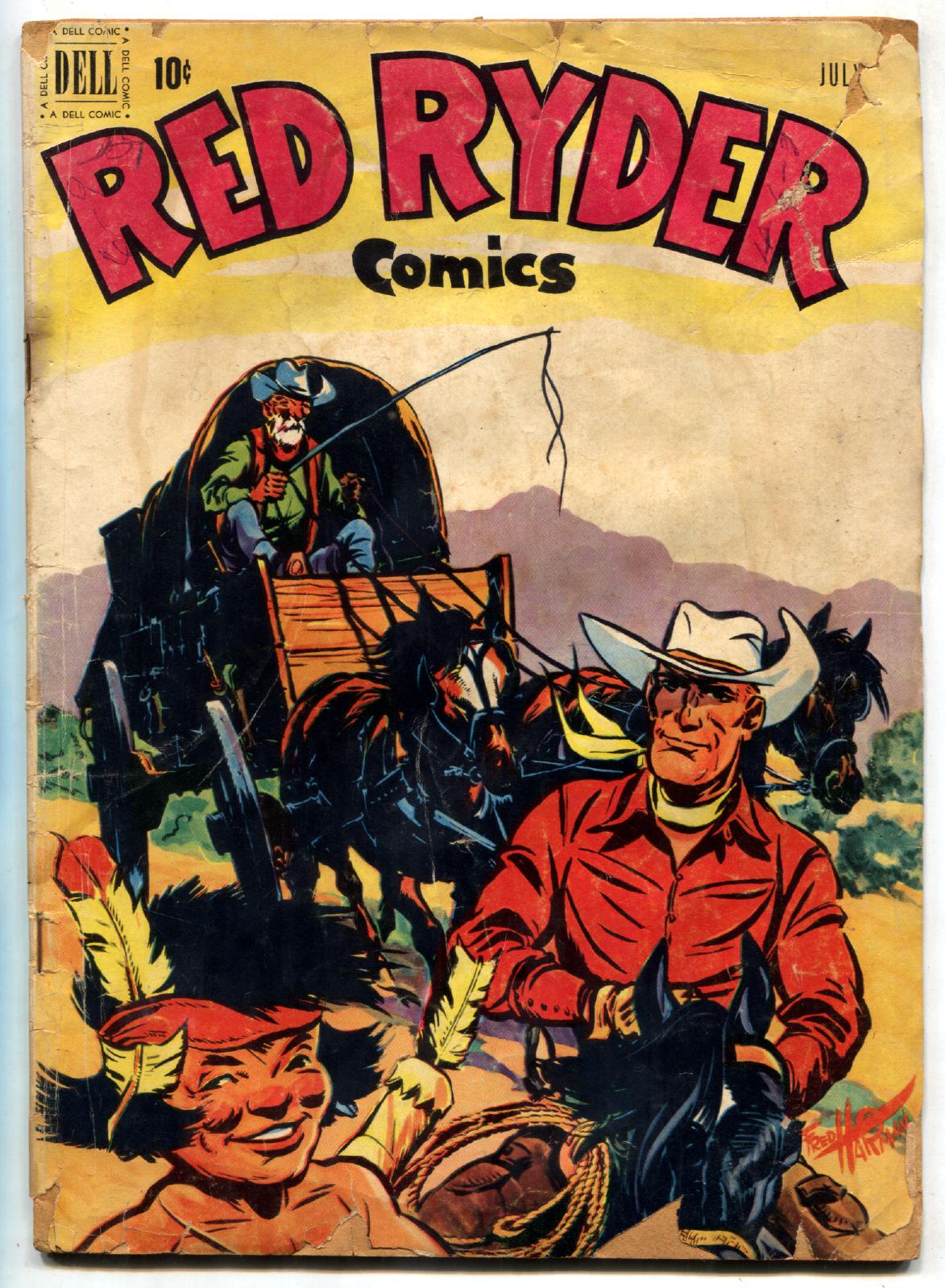 Red rider comic