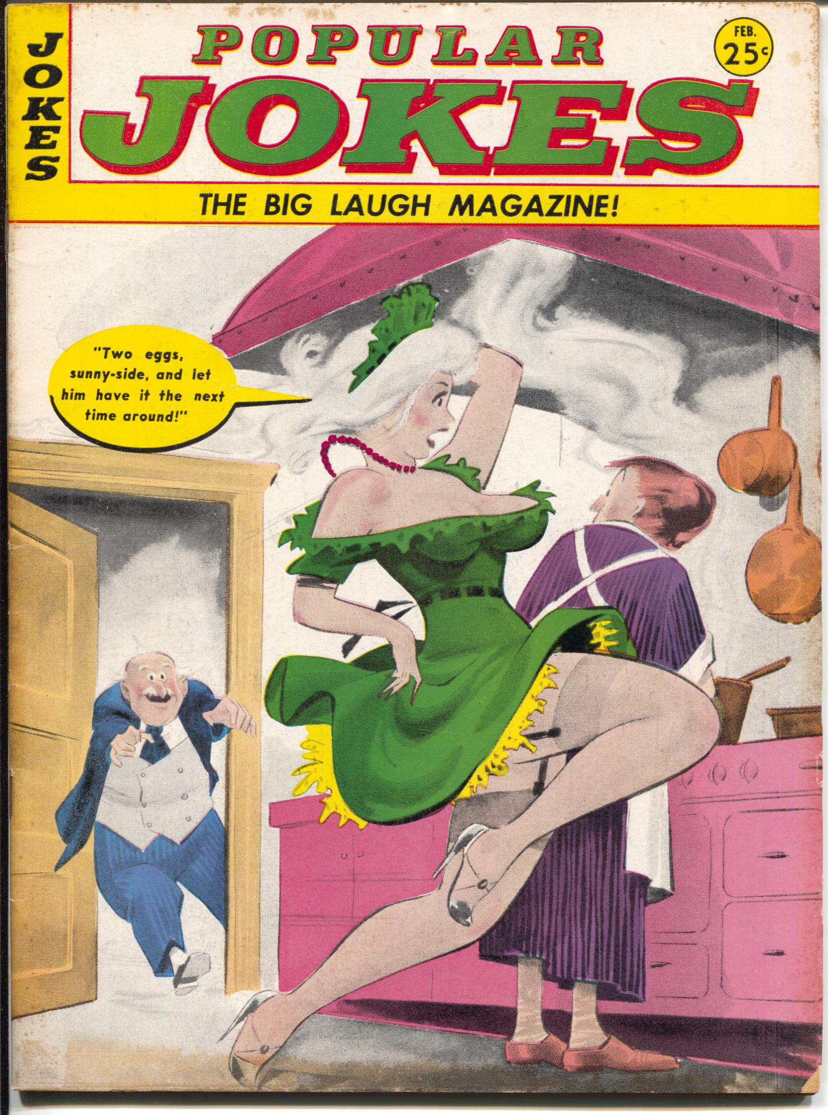 Popular Jokes 2/1964-Marvel-Jack Cole cover-Bill Ward-Robert Q Sale-VG+: (1964) Magazine / Periodical | DTA Collectibles Popular Jokes 2/1964-Marvel-Jack Cole cover-Bill Ward-Robert Q Sale-VG+: (1964) Magazine / Periodical | DTA Collectibles