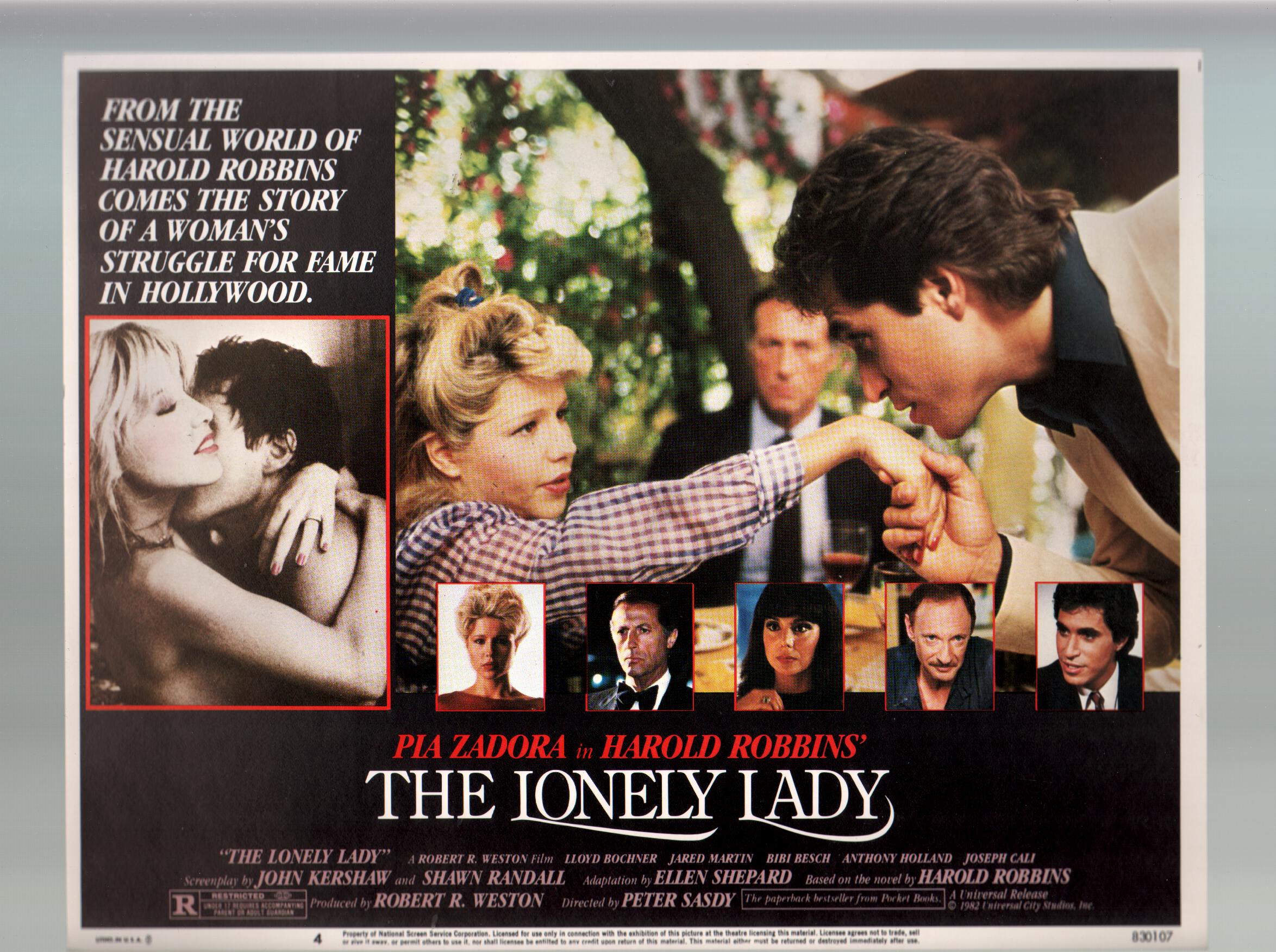 Lonely LadyPia ZadoraJoseph Cali11x14ColorLobby Card (1983