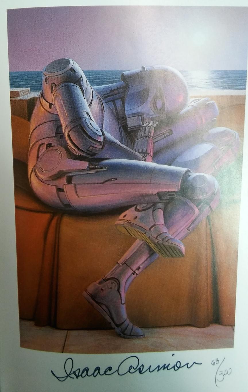 Robot Dreams SIGNED Limited Edition by Isaac Asimov Fine Hardcover