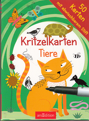 Kritzelkarten Tiere - Sommer, Eleanor (Illustrator)