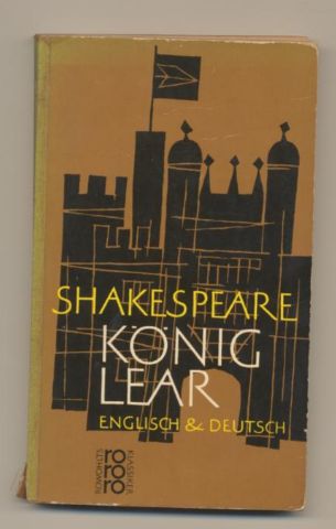 König Lear. Englisch und Deutsch. - Shakespeare