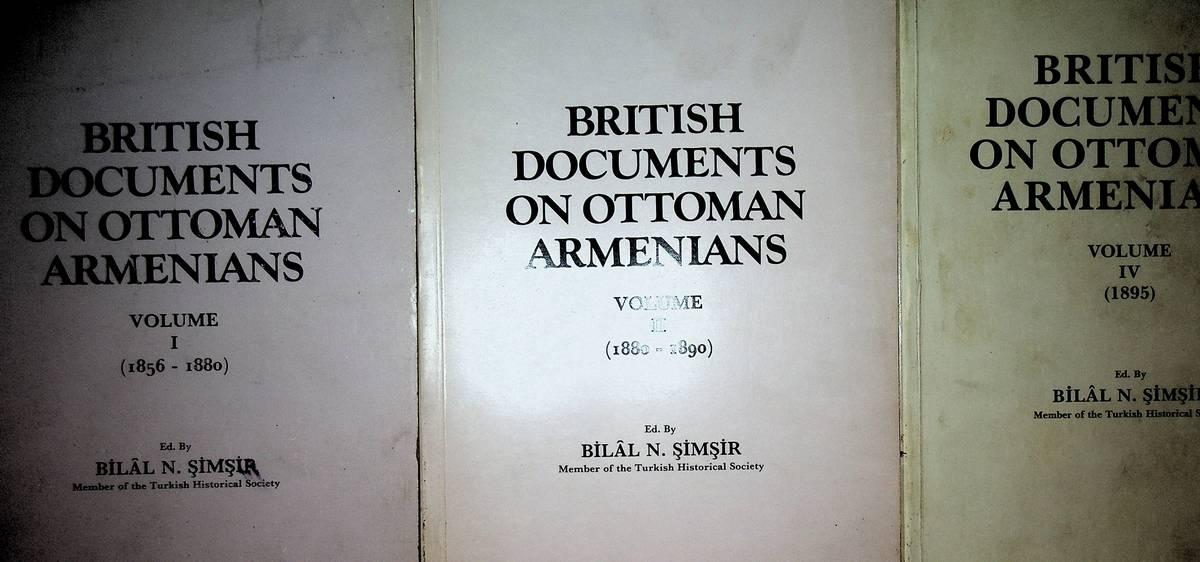 British documents on Ottoman Armenians 2 Bände Volume 1 + 2 + 4 Vol. 1: (1856 - 1880) Vol. 2: (1880 - 1890) Vol. 4 (1895) (= Publications of the Turkish Historical Society : Serial 7 ; 78 . 78a a nd 78b) - Simsir, Bilal N. ed.