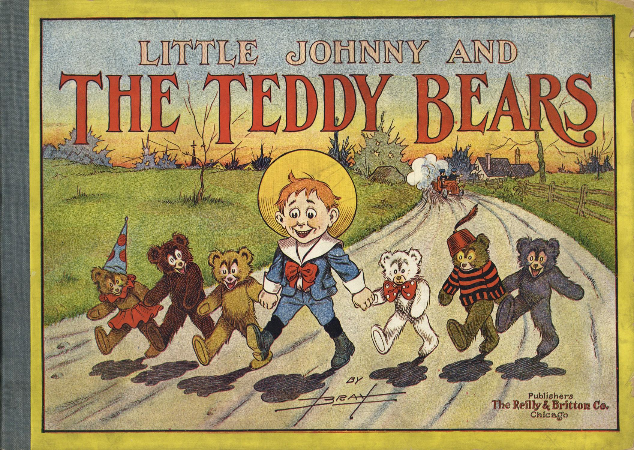 LITTLE JOHNNY AND THE TEDDY BEARS by Towne, Robert D.: Near Fine Soft cover  (1907) 1st Edition | Wallace & Clark, Booksellers