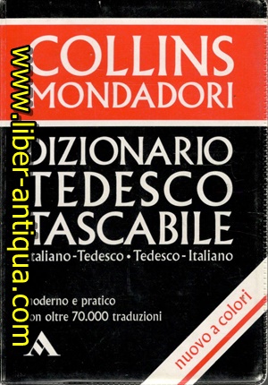Dizionario Tedesco Tascabile Italiano Tedesco Tedesco Italiano de Collins  Mondadori:: Softcover/Paperback (1993)