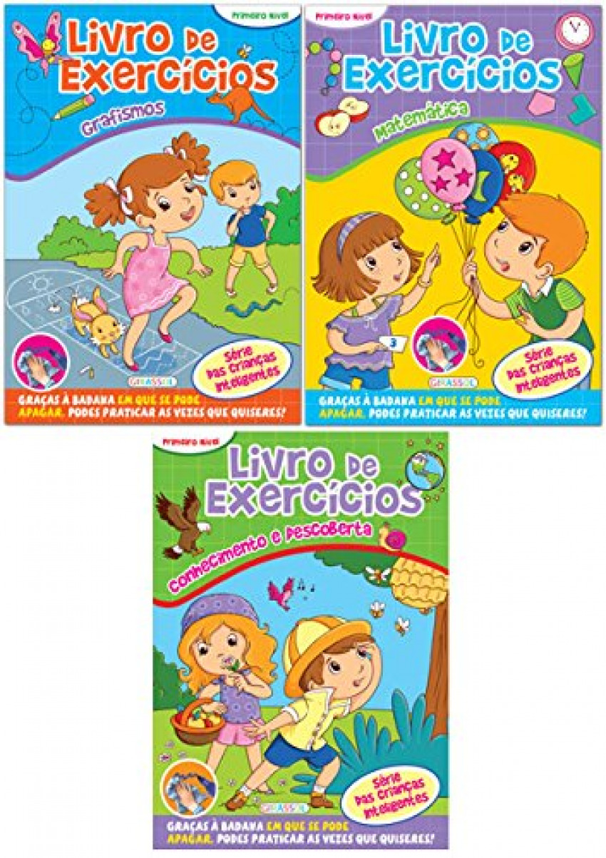 Livros de exercicios - crianças inteligentes - Vv.Aa.