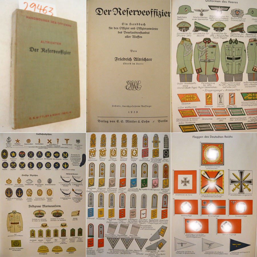 Der Reserveoffizier. Ein Handbuch für den Offizier und Offizieranwärter des Beurlaubtenstandes