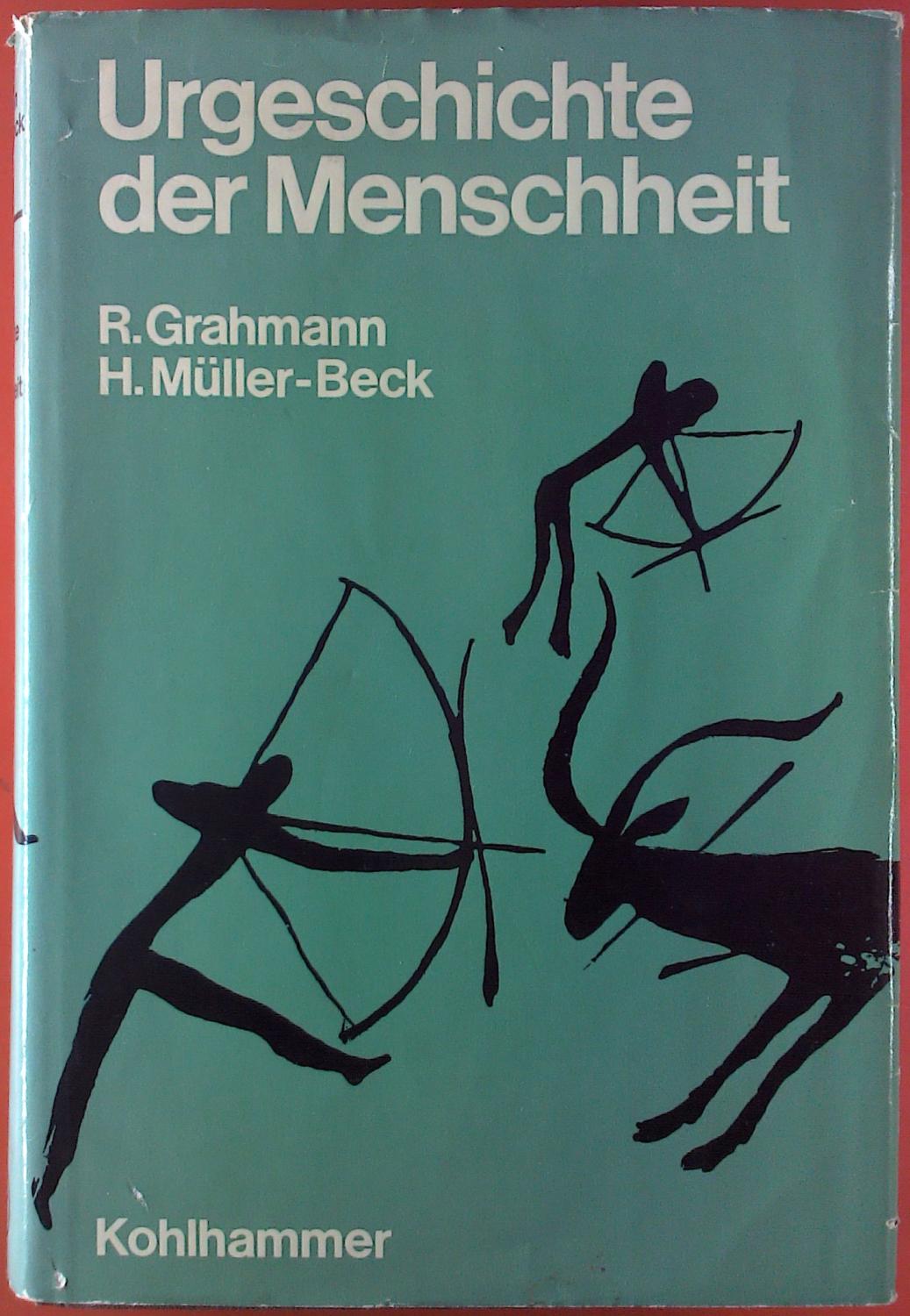 Urgeschichte Der Menschheit Von Grahmann - ZVAB