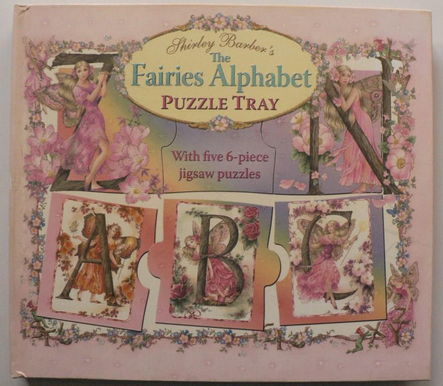 leichten　Shirley　Shirley　Hardcover/gebunden　Tray.　Gebrauchsspuren　The　Alphabet　(2004)　Barber`s　UPP　by　Puzzle　mit　Fairies　Auflage.　Antiquariat　Barber:　1.