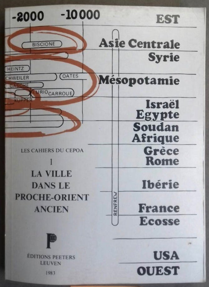 La ville dans le Proche-Orient ancien. Actes du Colloque de Cartigny 1979 No author [ ]