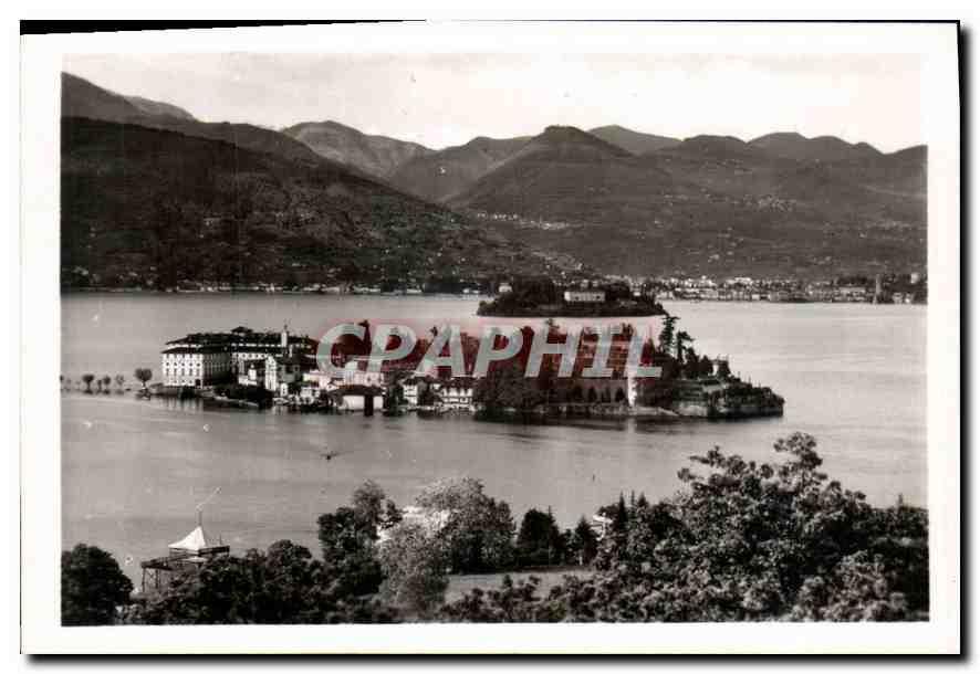 Carte Postale Moderne Lago Maggiore Isole Bella e Madre: Manuscrito ...