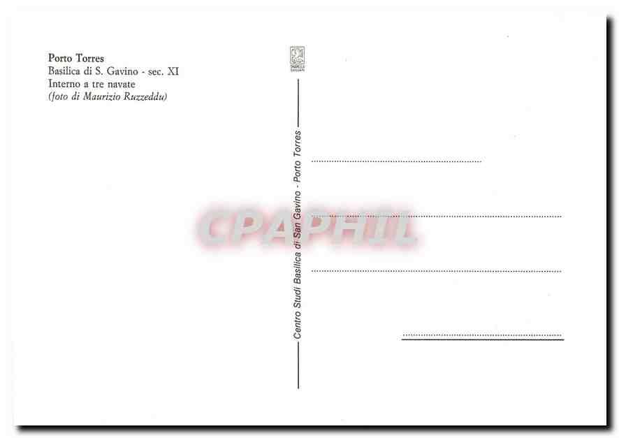 Carte Postale Moderne Porto Torres Basilica