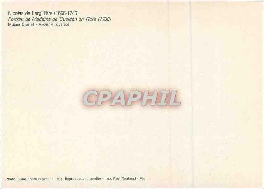 Carte Postale Moderne Musee Granet Aix en Provence Nicolas de ...