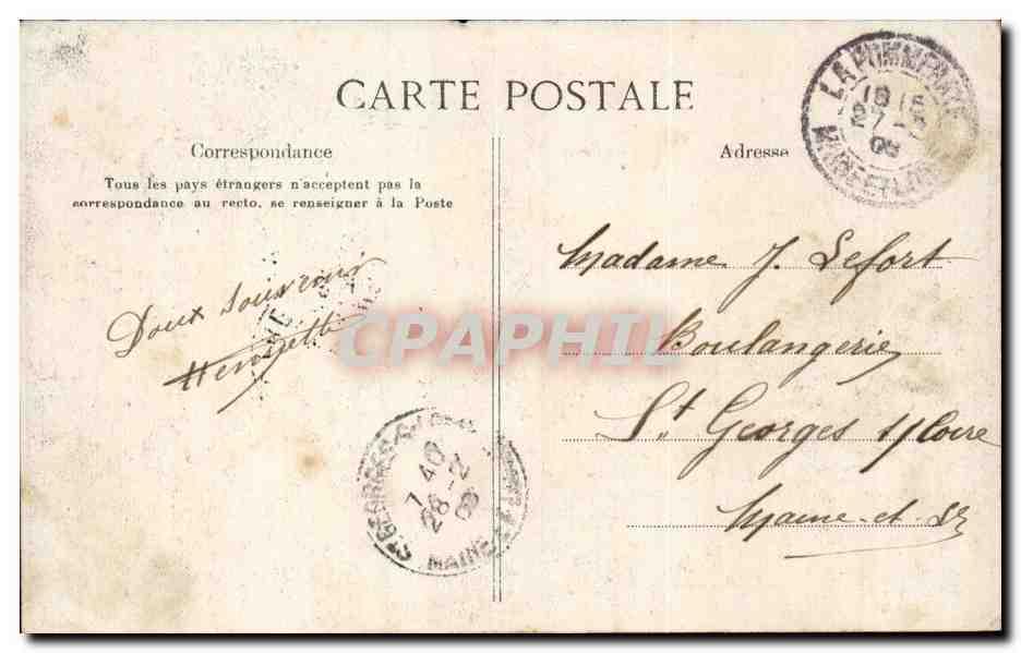 Paris Carte Postale Ancienne Le Petit Journal Service de la clicherie ...