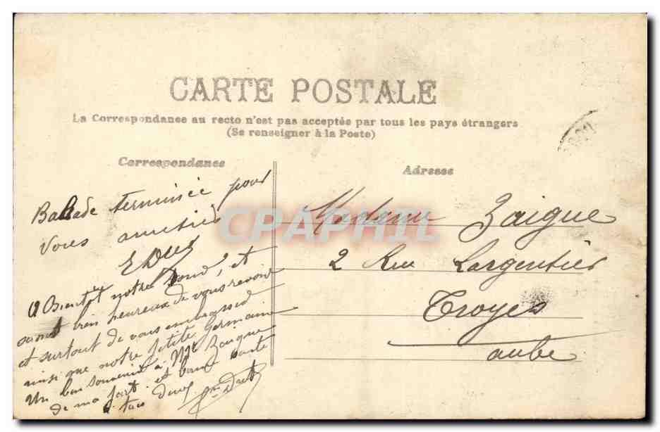 Carte Postale Ancienne Auvergne Les purs sangs du pays Ane donkey TOP ...