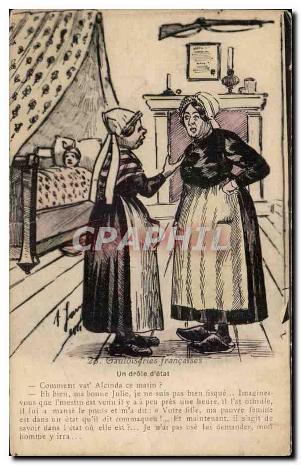 Humour Illustration Un Drole D Etat Carte Postale Ancienne Manuscript Nbsp Nbsp Paper Nbsp Collectible Cpaphil Humour Illustration Un Drole D Etat Carte Postale Ancienne Manuscript Nbsp Nbsp Paper Nbsp Collectible Cpaphil