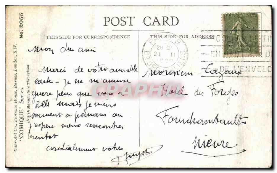 Carte Postale Ancienne Humour Chein Enfant Manuscrit Nbsp Nbsp Papier Nbsp Ancien Cpaphil Carte Postale Ancienne Humour Chein Enfant Manuscrit Nbsp Nbsp Papier Nbsp Ancien Cpaphil