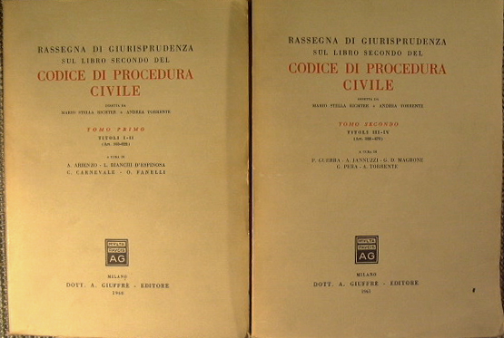 Art.. 1.896 Codice Civile Italiano Giurisprudenza Rassegna di giurisprudenza sul libro secondo codice di procedura civile