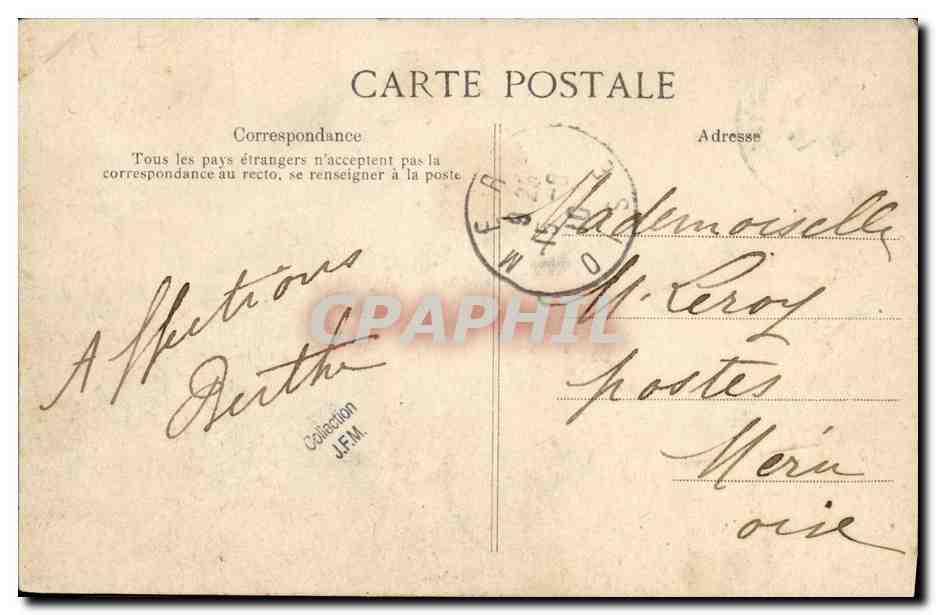 Carte Postale Ancienne Bateau Guerre Catastrophe du Pluviose Le ...