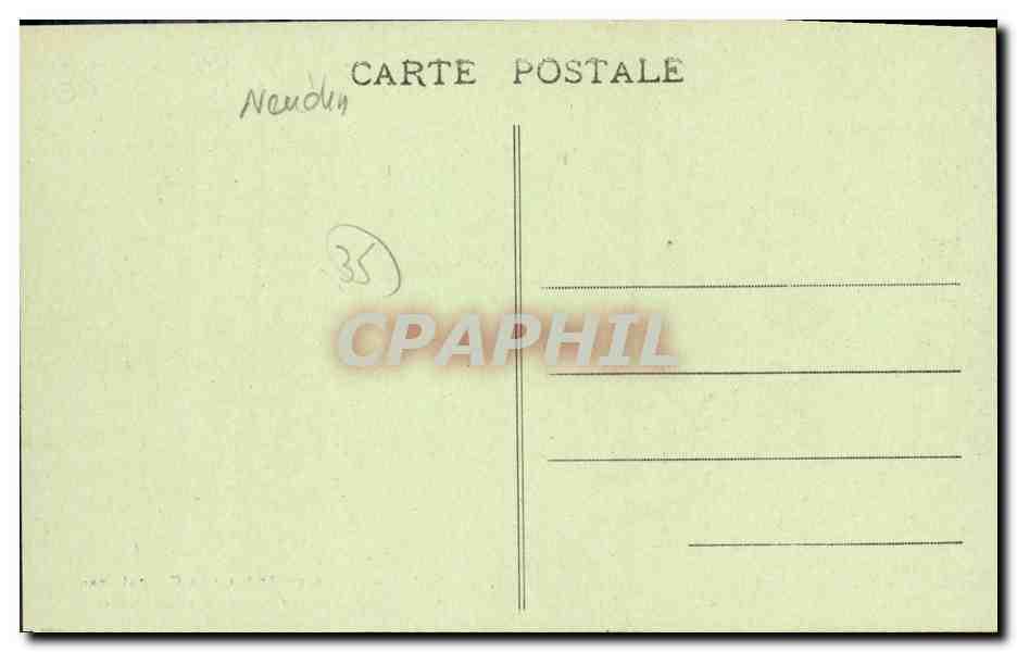 Carte Postale Ancienne Industries Cancalaises Le Fîlet et le Tricot [ ]