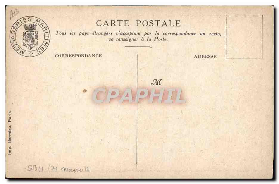 Carte Postale Ancienne Illustrateur Gervese Nos marins Croquis d'escale ...