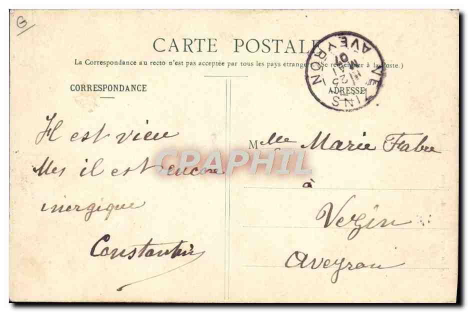Carte Postale Ancienne Folklore Type de paysan savoyard Savoie TOP ...