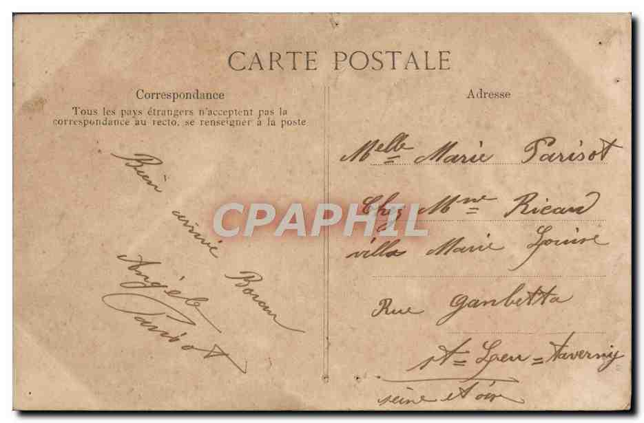 Carte Postale Ancienne Boran Les Bords de L'Oise: Manuscript / Paper ...