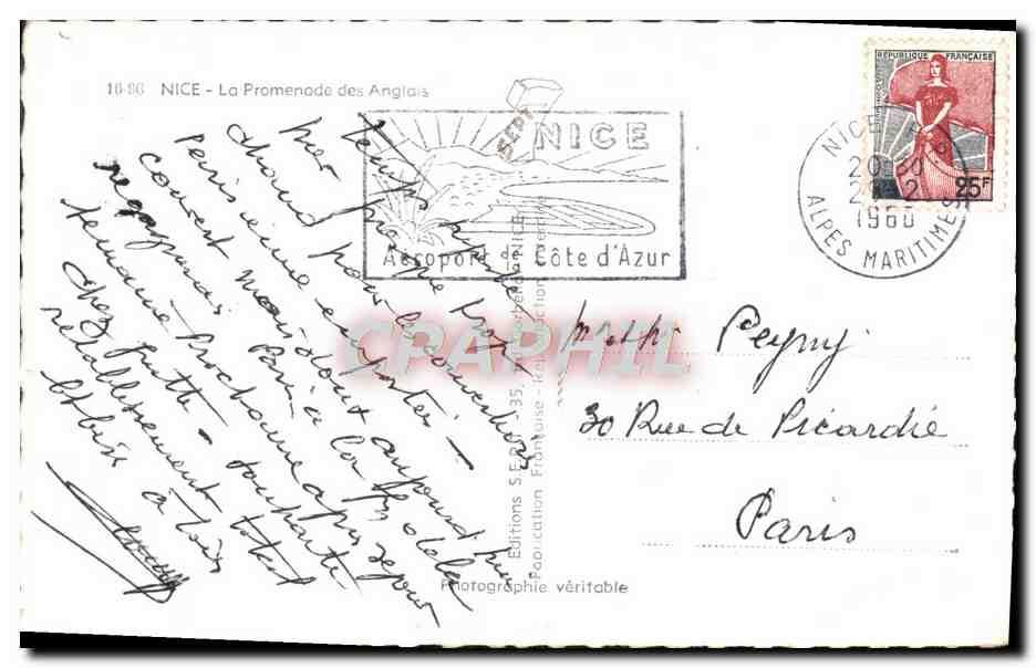 Carte Postale Moderne Nice La Promenade Des Anglais Manuscript Nbsp Nbsp Paper Nbsp Collectible Cpaphil Carte Postale Moderne Nice La Promenade Des Anglais Manuscript Nbsp Nbsp Paper Nbsp Collectible Cpaphil