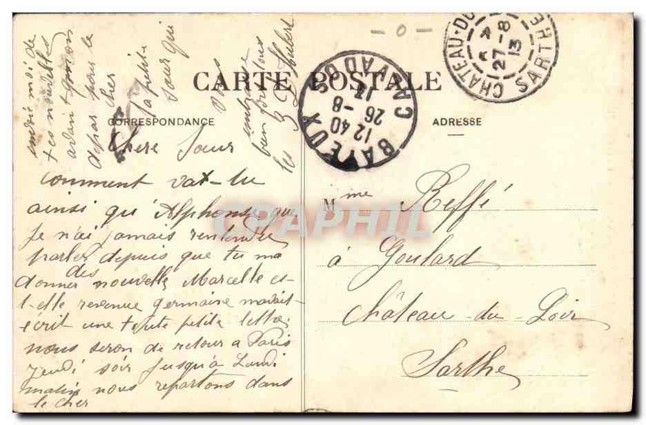 Carte Postale Ancienne Folklore Normandie Peche Pecheur: Manuscript ...