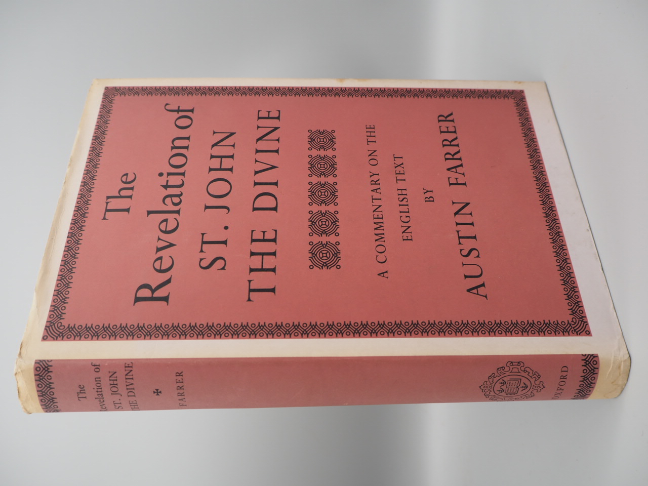 The Revelation of St. John the Divine. by Austin Farrer. Very Good