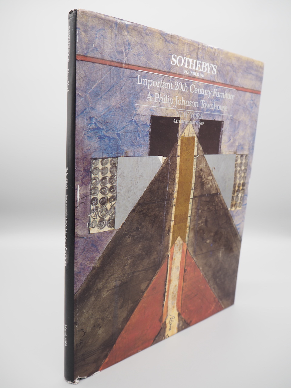 Important 20th Century Furniture: The New York Townhouse, designed by Philip Johnson. Saturday May 6, 1989. Sotheby. [Very Good] [Hardcover]