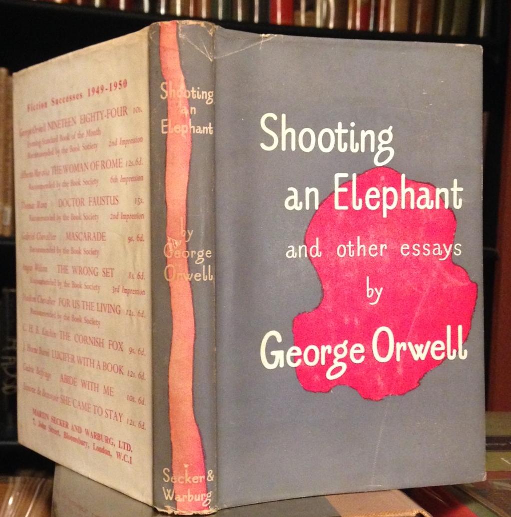 george orwell essay shooting an elephant