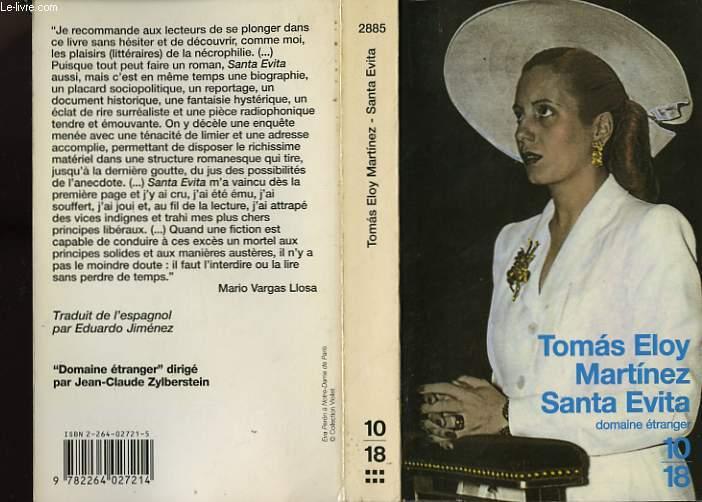 SANTA EVITA. - MARTINEZ TOMAS ELOY