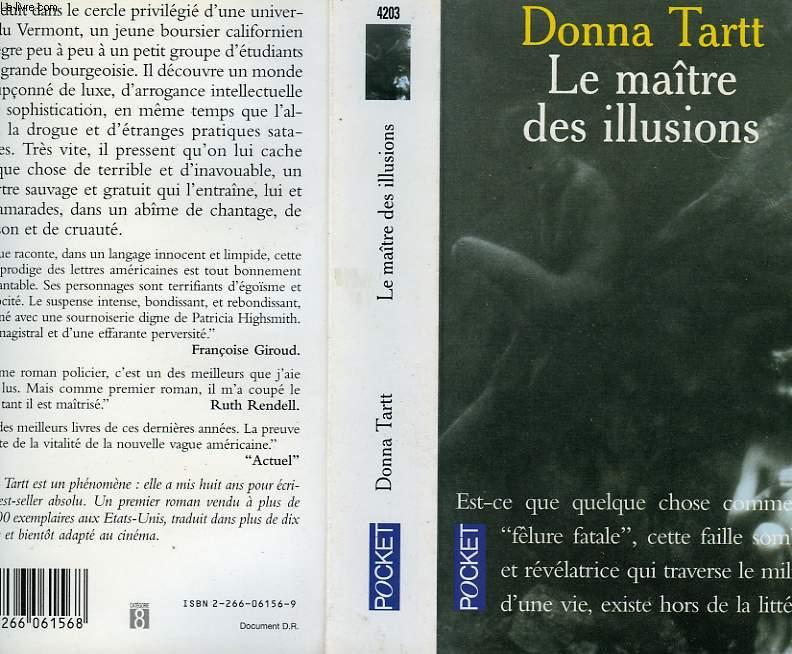  Le maître des illusions - Tartt, Donna - Livres