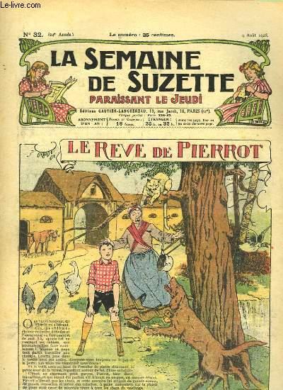 La Semaine de Suzette n°32 : Le rêve de Pierrot. by GAUTIER Henri ...