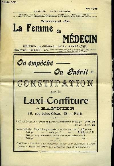 Journal De La Femme Du Médecin By Madeuf Dr Bon Couverture Souple 1909 Le Livre