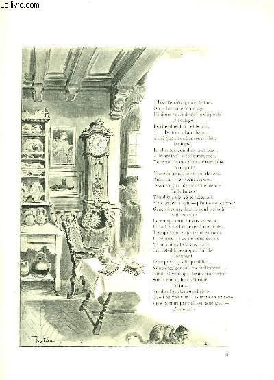 La Chanson de l'Horloge. Feuillets extraits d'un ouvrage relié \