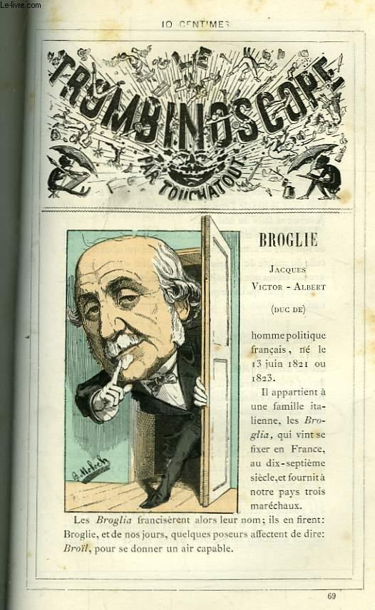 Le Trombinoscope N°69 : Jacques Victor-Albert, Duc de Broglie. by ...