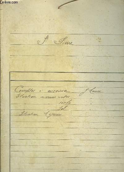 Documentation du Navire " Saint-Pierre " SAINT-PIERRE [Bon] [Couverture souple]