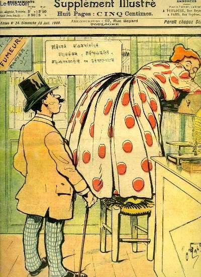 La Dépêche, supplément illustré N°28 - 3ème année : Préparatifs pour le 14 juillet, de O'GALOP - Un kiosque de jardin opur les enfants. COLLECTIF [Bo