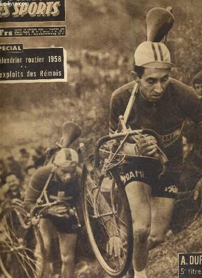 BUT CLUB - LE MIROIR DES SPORTS - N° 674 - 24 février 1958 / A. Dufraisse, 5e titre mondial / le calendrier routier 1958 / les exploits des Rémois /