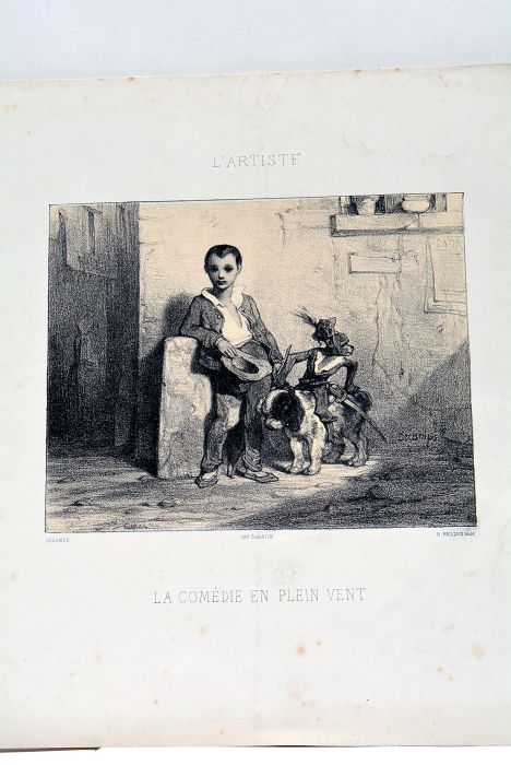 La comédie en plein vent. DECAMPS. [ ]