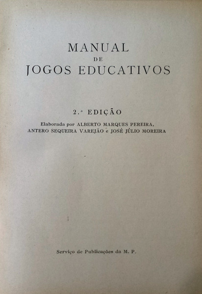 Manual de Jogos Didáticos