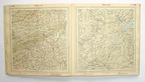 Verkehrs Touristen Karte Der Schweiz In 50 Blattern Ausgabe B Antiquariat Peter Petrej
