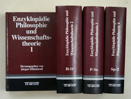 Enzyklopädie Philosophie und Wissenschaftstheorie (4 Bde.). - Mittelstrass, Jürgen (Hg.)