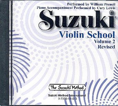 Suzuki Violin School 2 : mit CD - William Preucil