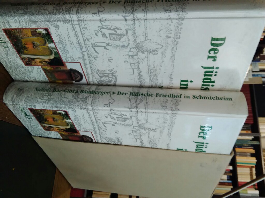 Der jüdische Friedhof in Schmieheim. 2 Bände. Memor-Buch. - Bamberger, Naftali Bar-Giora