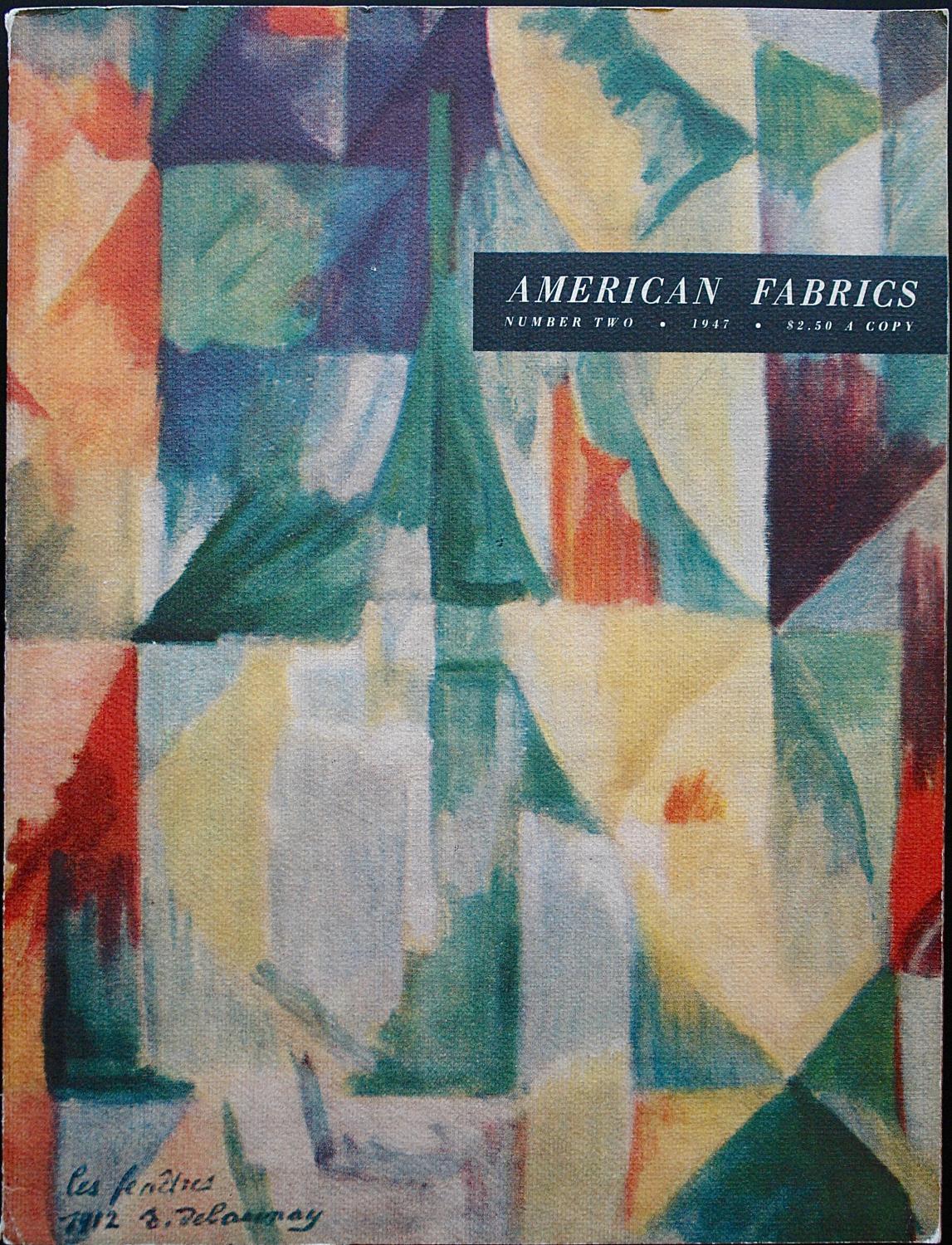 American Fabrics Spring 1947, Number 2. Board of Editors E