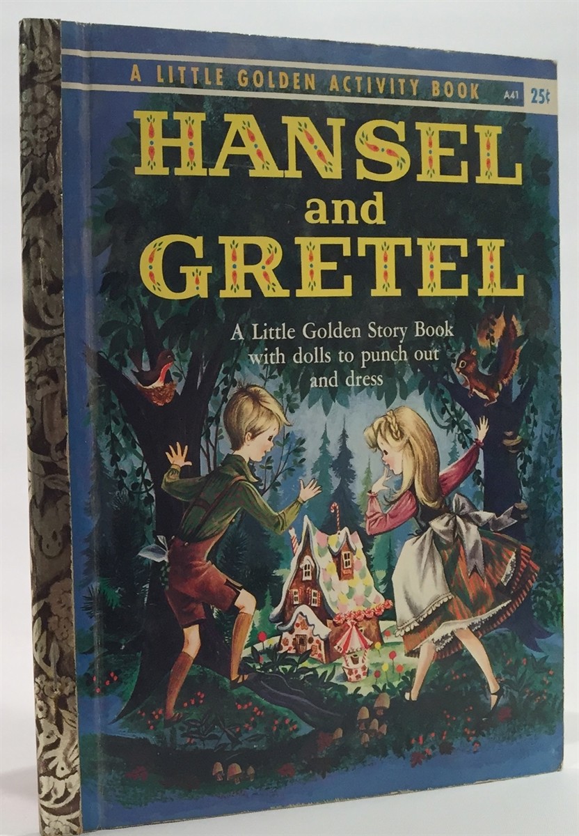 Hansel and Gretel Fairy Tale 13  Doll and Free Copy of Crocheted Hansel and Gretel Pattern Books 1988 Vintage Doll Fibre Crafts Sold as Set
