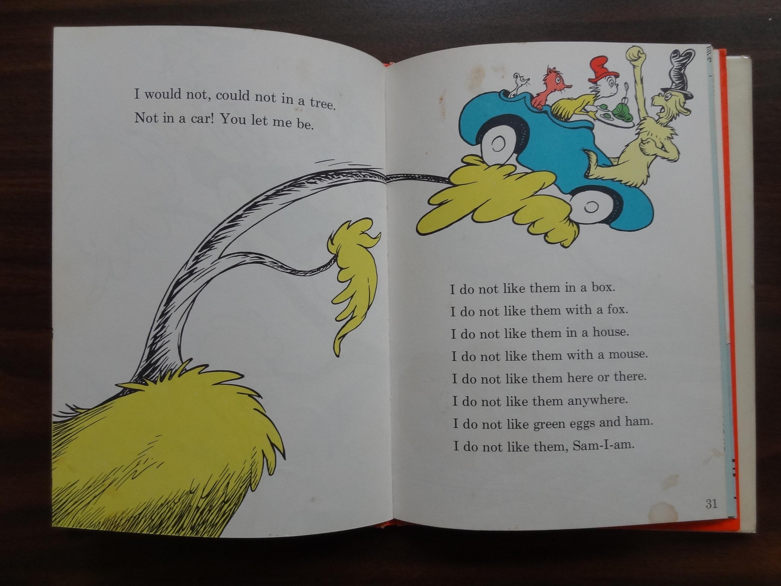 doctor seuss green eggs and ham doctor seuss green eggs and ham